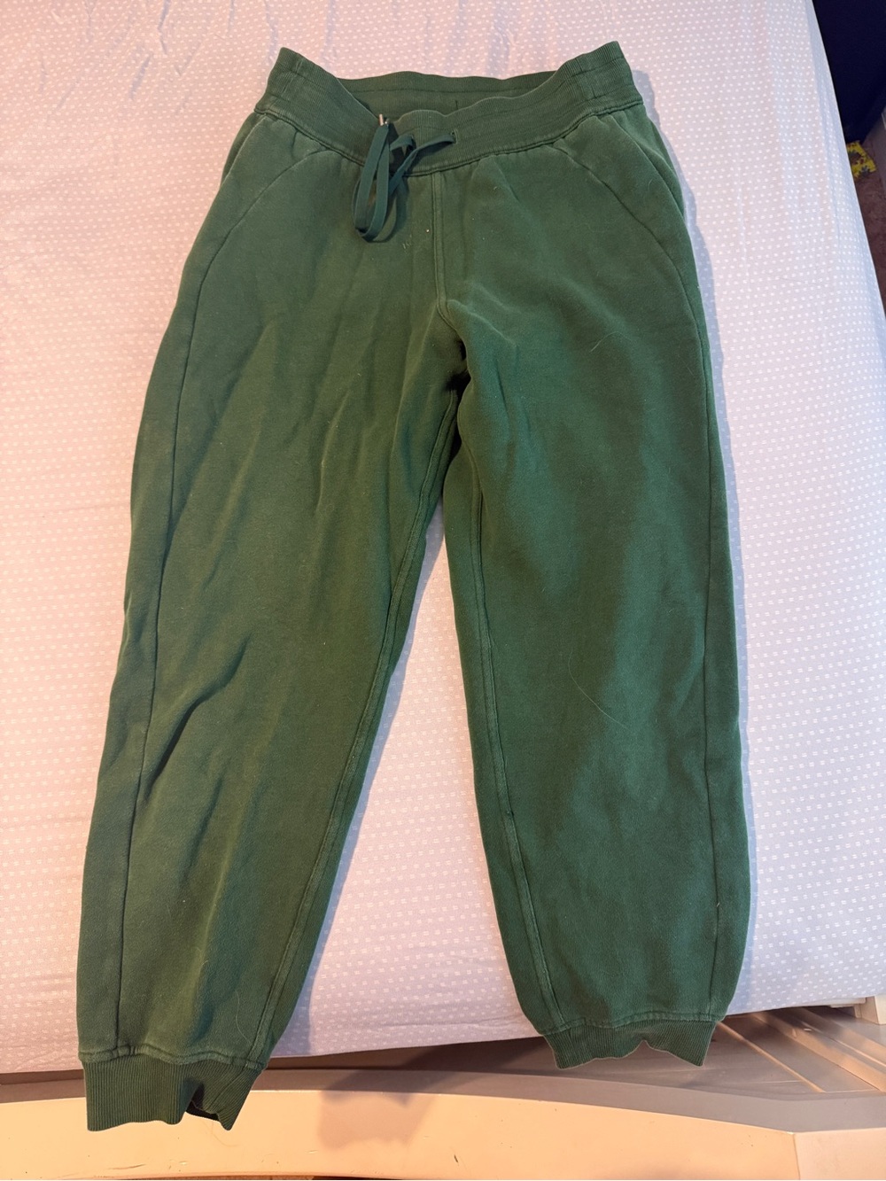 lululemon athletica Forest Green Drawstring Joggers